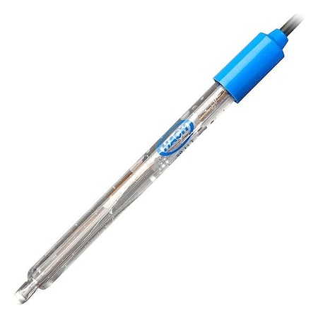 Hach Electrode, 1/2 in Dia, 120 mm H, Glass LZW5011T.97.002