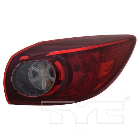 Tyc Capa Certified Tail Light Assembly 11-6659-00-9