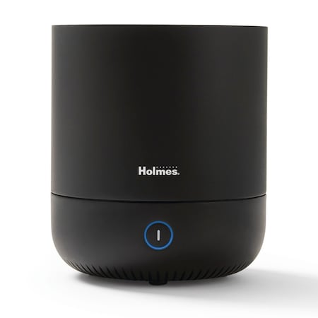 Holmes Ultrasonic 0.36 Gallon Cool Mist Top Fill Antimicrobial Humidifier in Black HM295TG