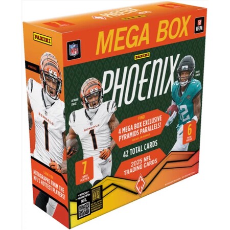 2025 Phoenix Panini Football Mega Box Trading Cards 2-18716-20