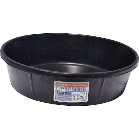 Tuff Stuff Products 3 Gal. Rubber Feed Pan RB-3