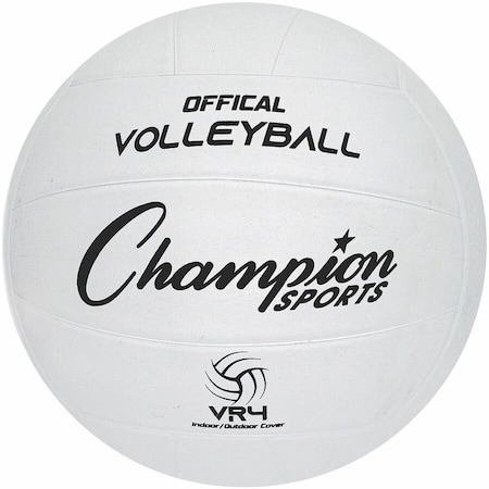 Champion Sports Rubber Volleyball, Official Size, PK3 VR4