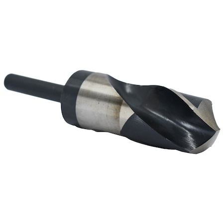 Drill America 1-3/8" Reduced Shank HSS Drill Bit 1/2" Shank, D/ARSD Series D/ARSD1-3/8