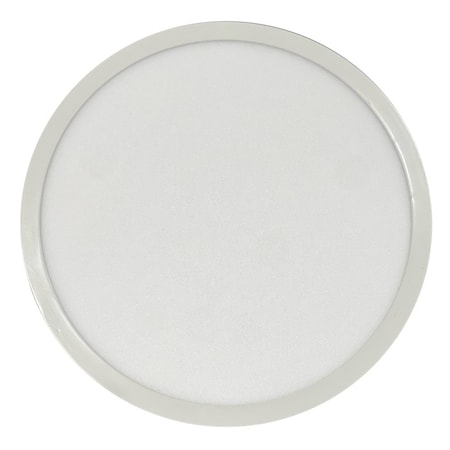 J&H Led 9 in. Low Profile Integrated LED Flush Mount for Kitchens or Bedrooms JH-BWL13W-27R-R