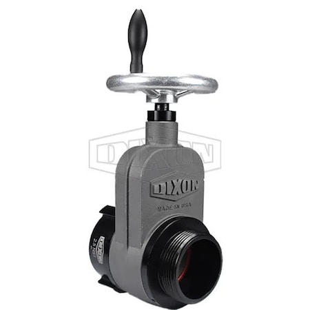 Dixon Hydrant Gate Valve with Speed Handle, 2-1/2 in Nominal, Female NH NST x Male NH NST End Style, 100 p AHGV250F