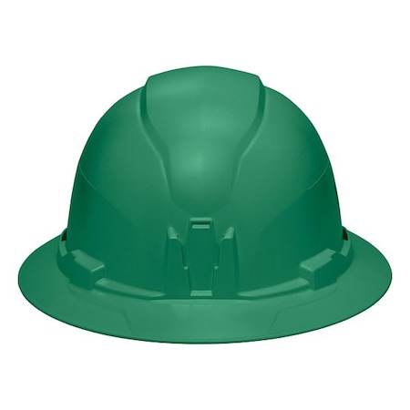 Klein Tools Hard Hat, Full Brim, Green 60940