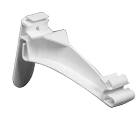 Amerimax Home Products Hidden Hook Vinyl Wht M0722B