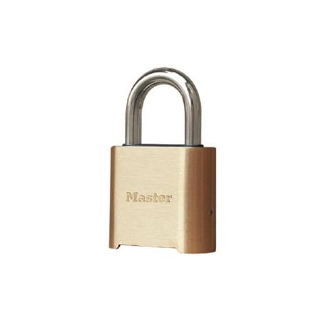 Master Lock Co Resettable Brass Padlock Boxed 975