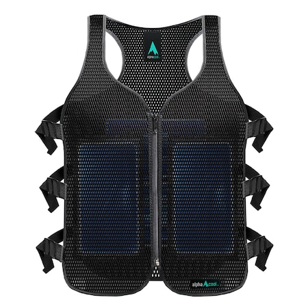 Alphacool Frosty Mesh Ice Vest with Replacement Ice Packs - One Size - Black 675595811609