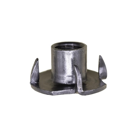 Auveco Tee Nuts 3/8in-16 x 7/16in 4 Prong Slimline, 25PK 11327