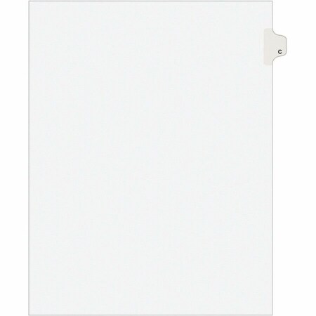 Avery Dividers, Index, Sidetab, C 25PK AVE01403