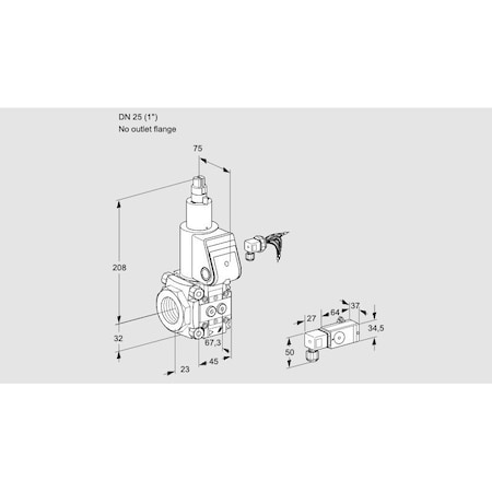 Honeywell Kromschroder VAS125/-R/LW KS88032775