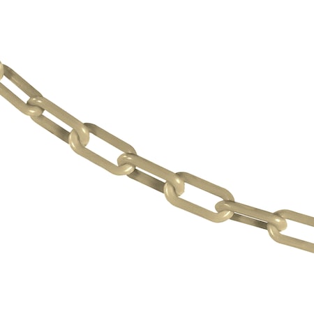 Mr. Chain 1.5" x 25' Army Tan Plastic Safety Chain 30055-25