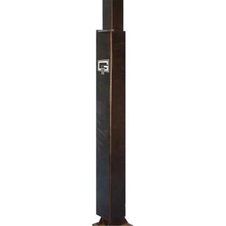 Gared Sports 8 in. Square Poles Fitted Pole Pad PP8SQF