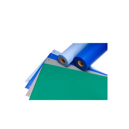 Staticide Dissipative Table Mat, Gray, Rubber, L 40ft 7375DGYR2440
