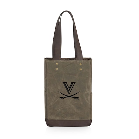 Picnic Time Family Of Brands NCAA Virginia Cavaliers 2 Bottle Insulated Wine Bag 536-02-140-594-0