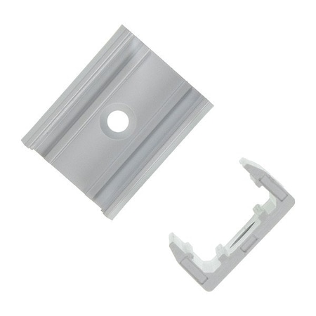Diode Led Top Bend, Mounting Clips, White, PK 2 DI-LIN-TE-MTCL-2