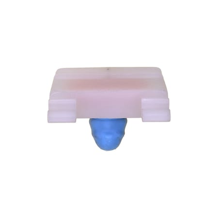 Auveco VW And Audi Moulding Clip- White And Orange Nylon, 15PK 21478