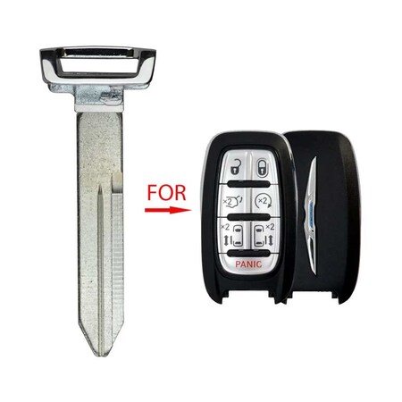 Aks Keys 2017 - 2018 Chrysler Pacifica Emergency Key BL-CHRYS-04