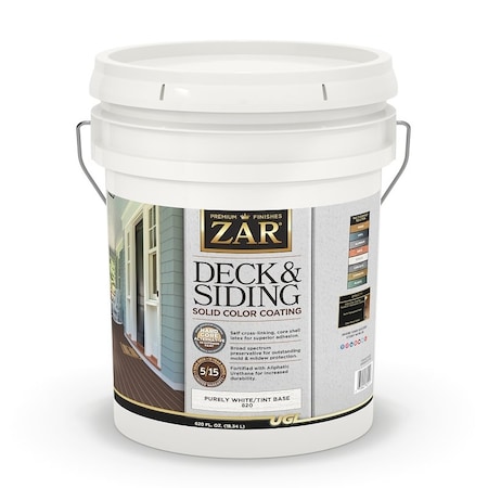 Zar COATING WD STN SLD PURE WHT 5G 82015