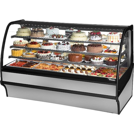 True Refrigeration Refrigerated Merchandiser, 49 1/8 in H TDM-R-77-GE/GE-S-S