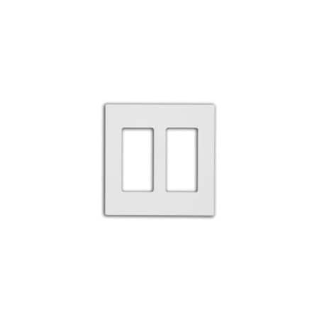 Leviton Wallplates Wh Scrlwp Dec New Design 2G Std Size 80309-SW