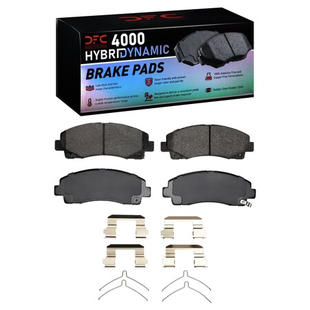 Dfc 4000 HybriDynamic, Disc Brake Pad Set, 4000-1584-01