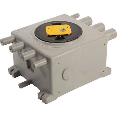 Whale Marine Whale Grey Waste Tank - 8 Liter - 2.1 Gallons - 1 Sensor GT0810B