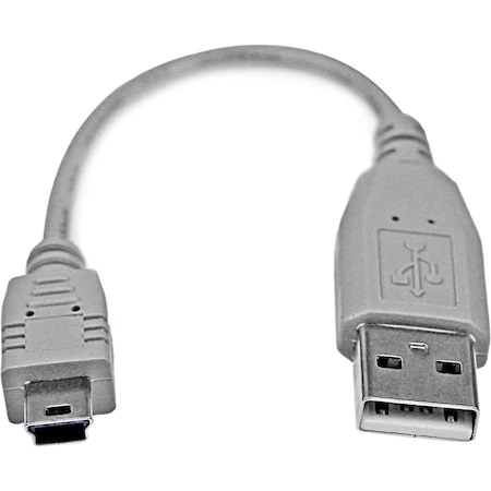 Startech.Com 6IN MINI USB 2.0 CABLE A TO MINI B USB2HABM6IN