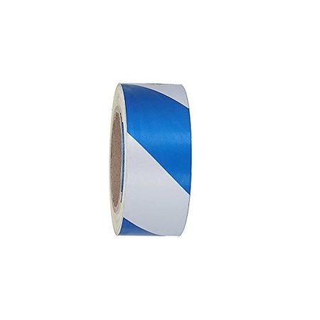 Wod Tape WOD RTCS3 Commercial Grade Reflective Tape Stripe Safety Blue-White: 48 in. x 10 yds WOD RTCS3-48000-LOG-10-BW