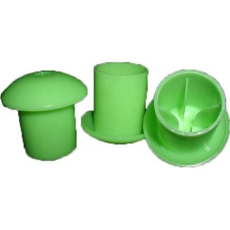 Mutual Industries STANDARD REBAR SAFETY CAP #3-#9 LIME, 500PK 14640-138-3