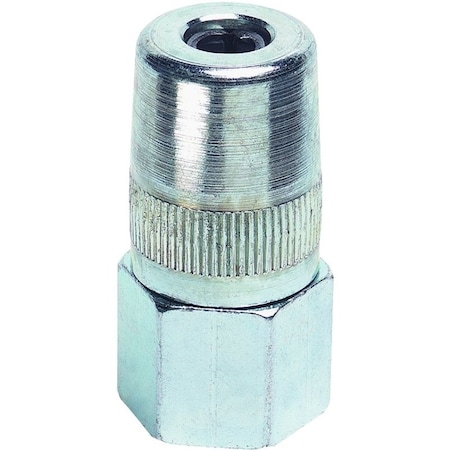 Lubrimatic Coupler, 1/8 in, 1-1/2 in L, 6000 psi Pressure, Steel 05-034