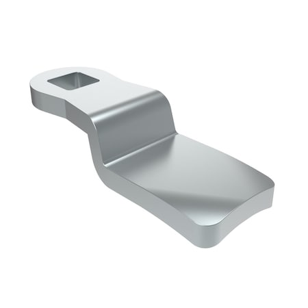 Southco Quarter-Turn Cam Latch Cam, 26mm 1.02 in Grip, Steel, Zinc Plate, Bright chromate E5-6114