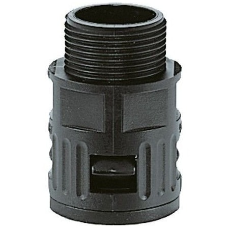 Flexa Gmbh RQG-M OD 13 Thread M12 x 1.5 IP 68 69K Straight Black 5020.037.212