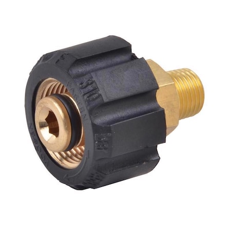 Surfacemaxx M22 Female x 1/4-in Male NPT Screw Nipple 5800 psi SMX-PWA310