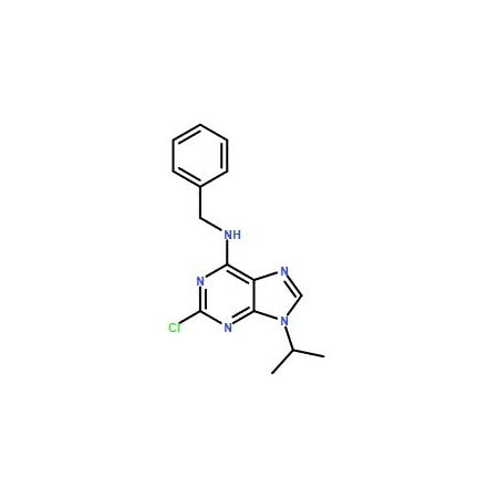 Ak Scientific N-Benzyl-2-chloro-9-isopropyl-9H-purin-6-amine (250mg), CAS 186692-41-1 9754AA-250mg