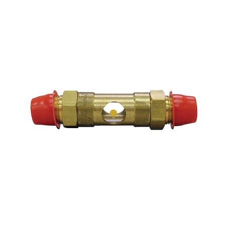 Supco Eye Sight Glass, 5/8" MF x 5/8" MF SG205