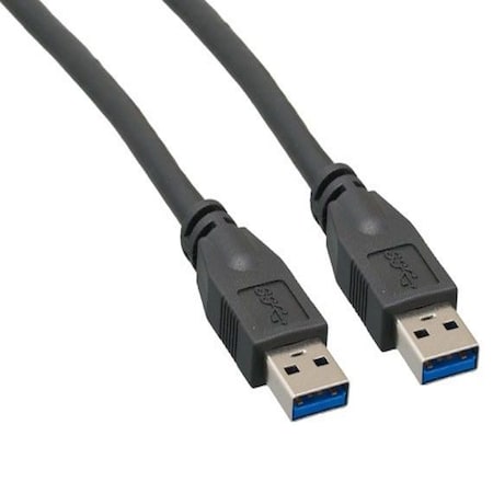 Sanoxy 15ft USB 3.0 SuperSpeed A Male to A Male Cable, Black SNX-CBL-LDR-U3101-1115