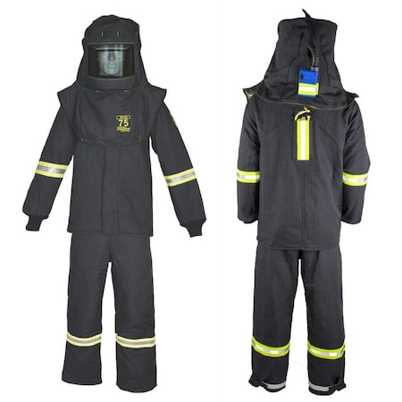 Oberon Arc Flash Clothing Kit, Black, L TCG75B-ES-L+HVS