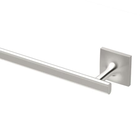 Gatco Waterline 24" Towel Bar, Satin Nickel 5590