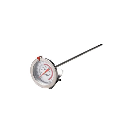 Metal Fusion King Cooker Deep Fry Thermometer 8in SI 1