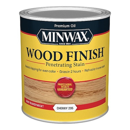 Minwax Wood Stain, 1 qt, Cherry 70009444