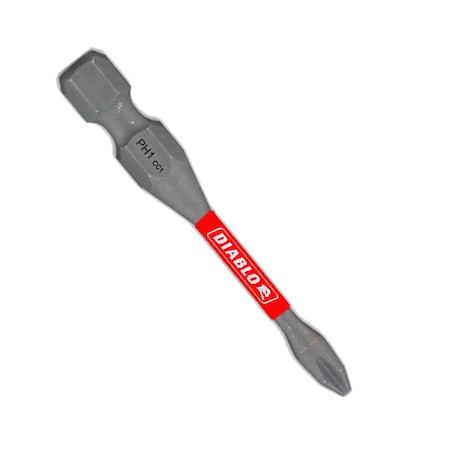 Diablo 2in. #1 Phillips Drive Bit DPH12P2