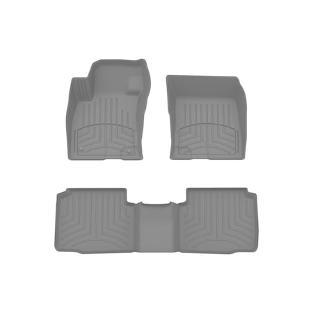 Weathertech Grey, Front and Rear FloorLiner HP 4617171-4615872IM