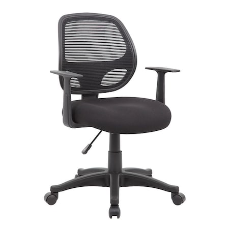 Boss Office Chair, 40 in H, Black B606