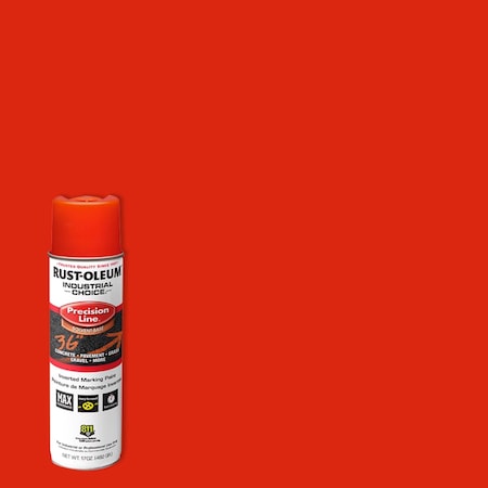 Rust-Oleum Inverted Marking Paint, 20 oz, Alert Orange, Solvent -Based 203026V