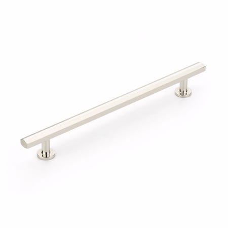 Schaub 8in Center to Center Heathrow Cabinet Pull Polished Nickel Finish 555-PN