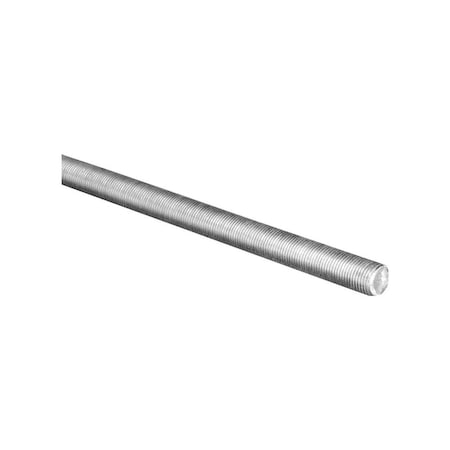 Hillman Steelworks 1/2 In. x 2 Ft. Steel Threaded Rod 12050