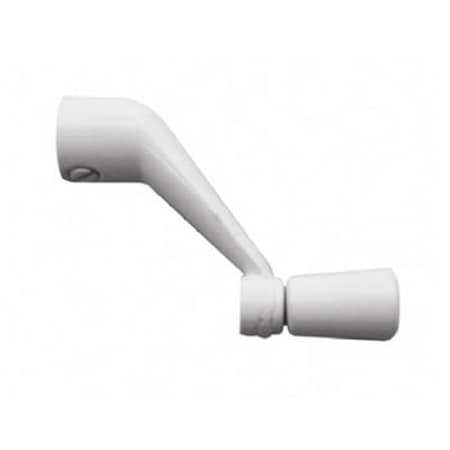 Keen 17240-2-W Casement Window Operator Crank Handle, White KE136417