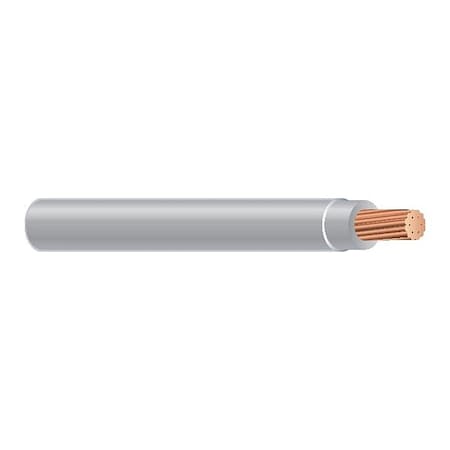 Zoro Select THHN, THWN-2 Building Wire, Copper, 12 AWG, 1C, Bare, Solid, 1000 ft WXP-6F-1201-09-1000
